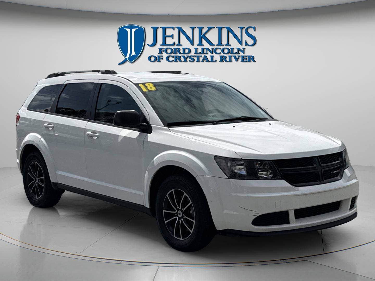 Used 2018 Dodge Journey SE with VIN 3C4PDCAB2JT288760 for sale in Crystal River, FL