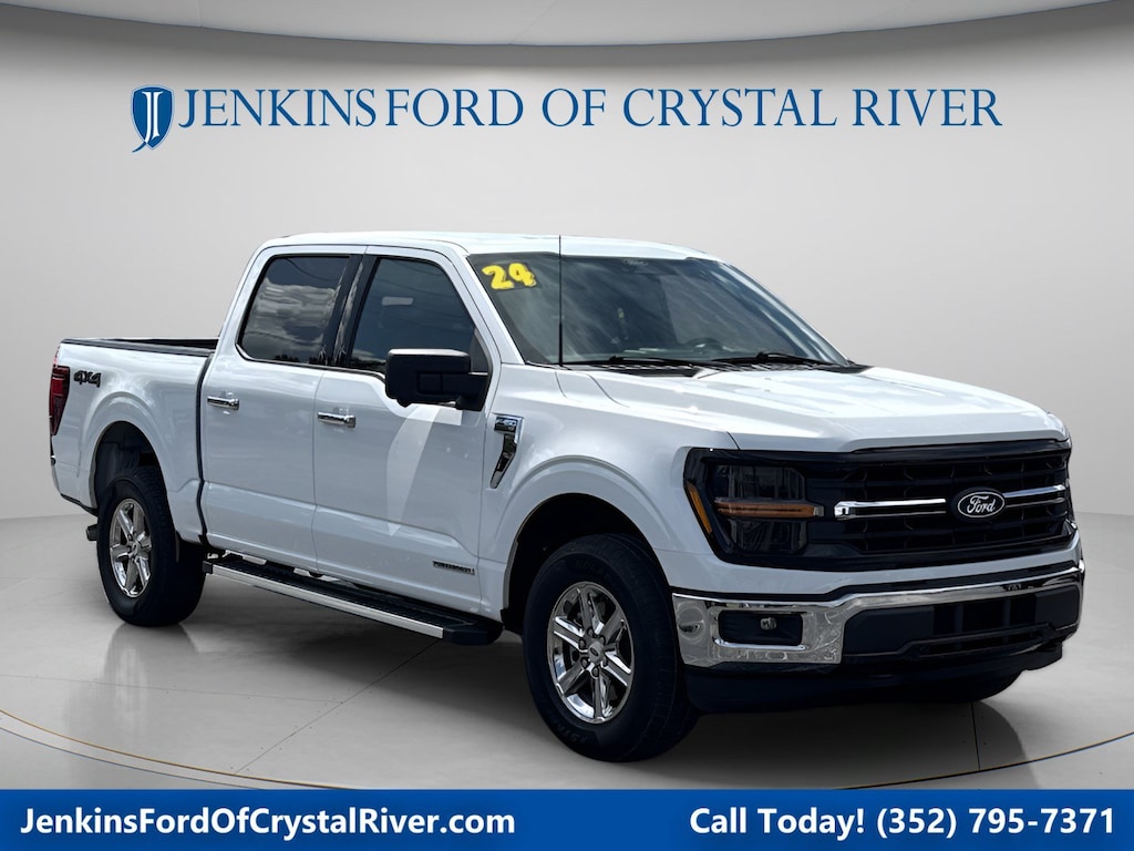 Certified 2024 Ford F-150 XLT Truck SuperCrew Cab