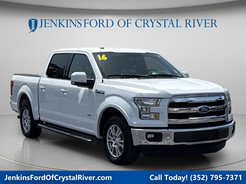 Used 2016 Ford F-150 Lariat Truck SuperCrew Cab