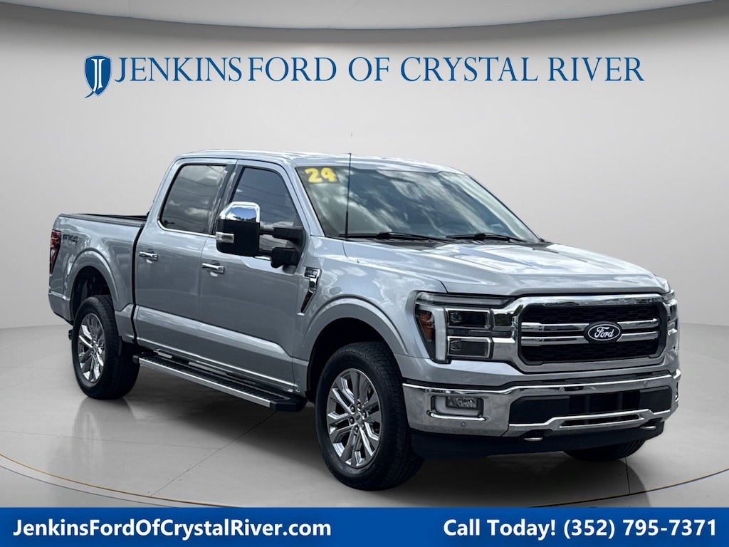 Certified 2024 Ford F-150 LARIAT Truck SuperCrew Cab