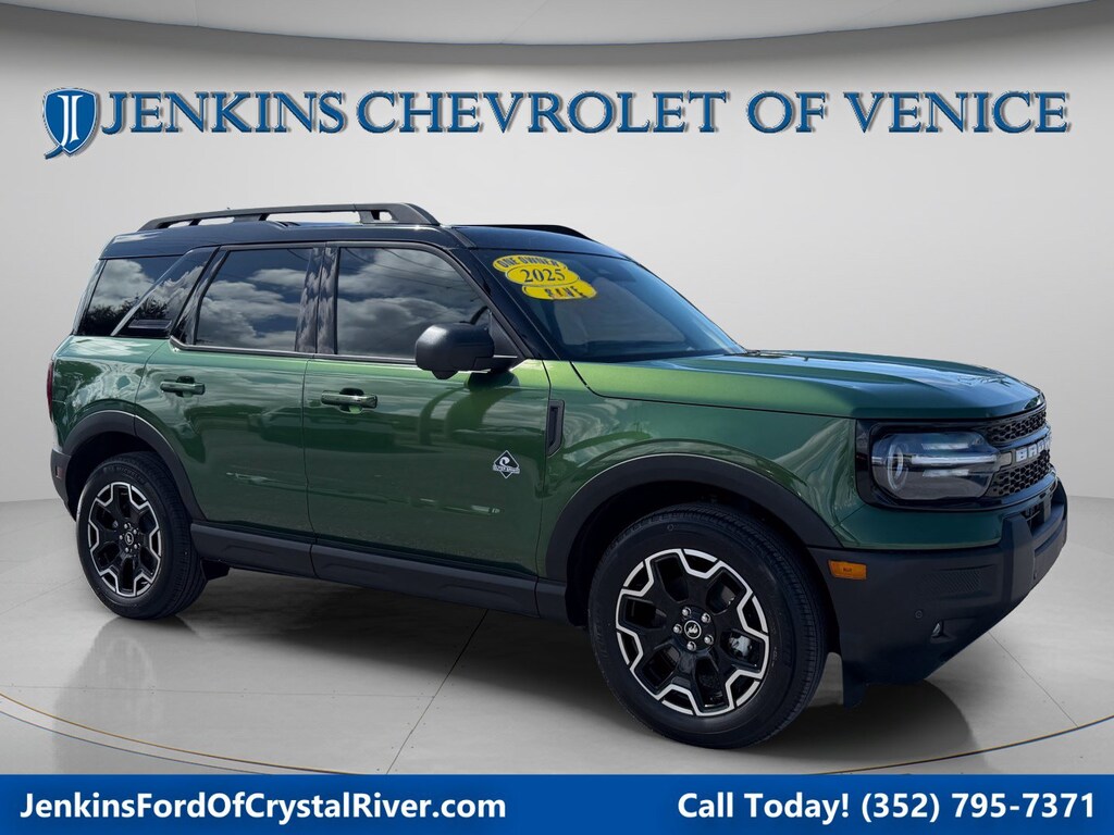 Certified 2025 Ford Bronco Sport Outer Banks SUV