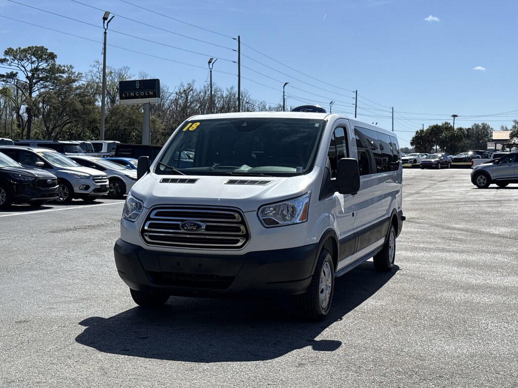 Used 2018 Ford Transit-350 XLT Wagon Low Roof Passenger Wagon