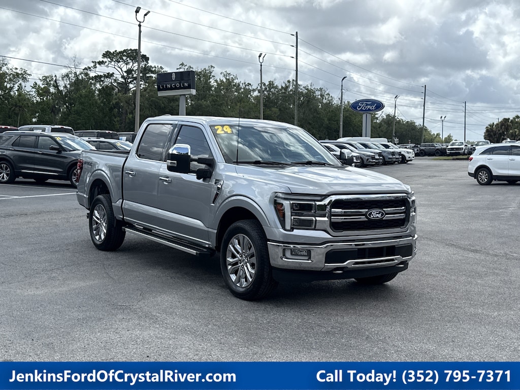 Certified 2024 Ford F-150 LARIAT Truck SuperCrew Cab