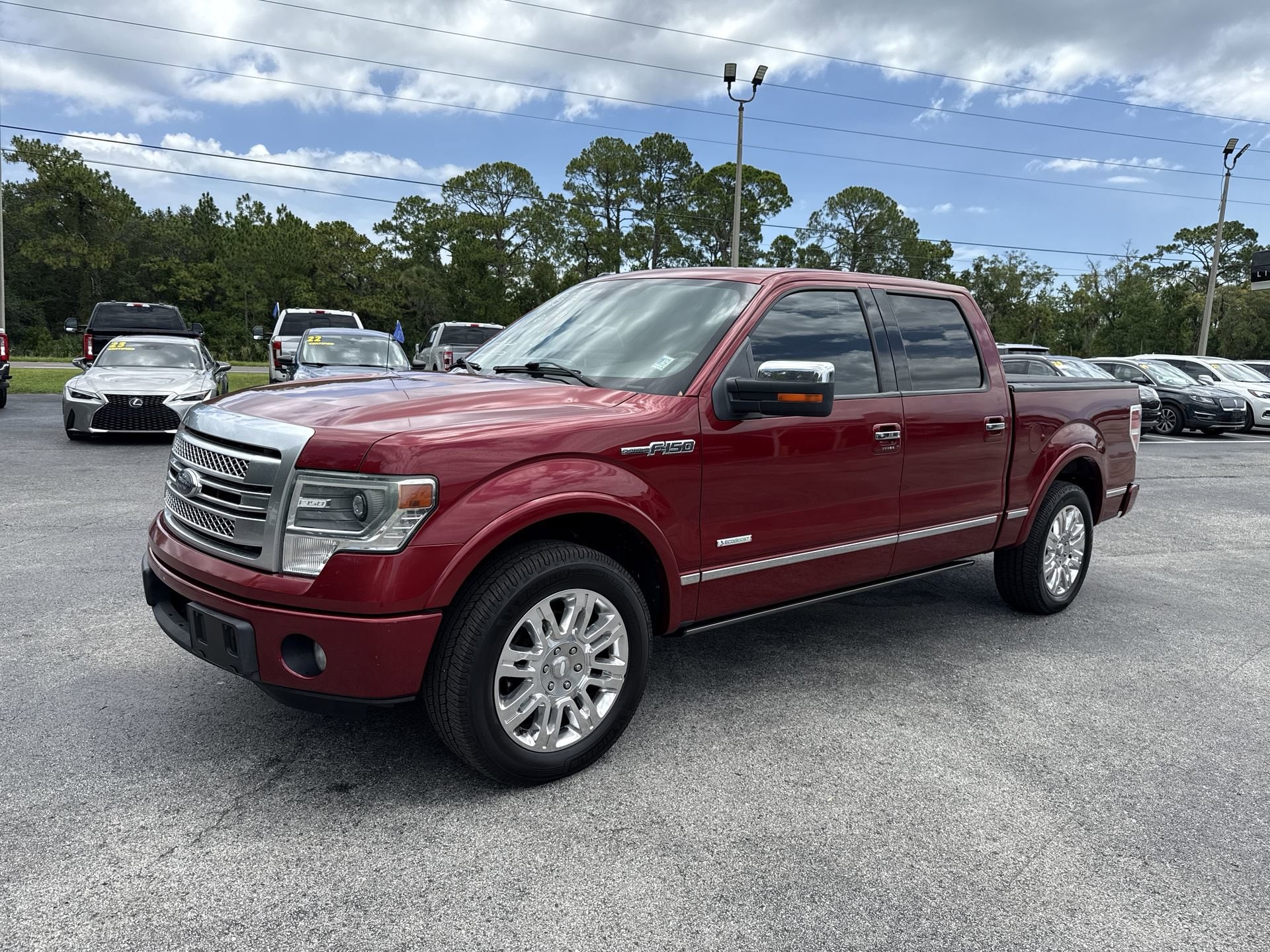 Used 2013 Ford F-150 Platinum with VIN 1FTFW1CT8DFC47175 for sale in Crystal River, FL