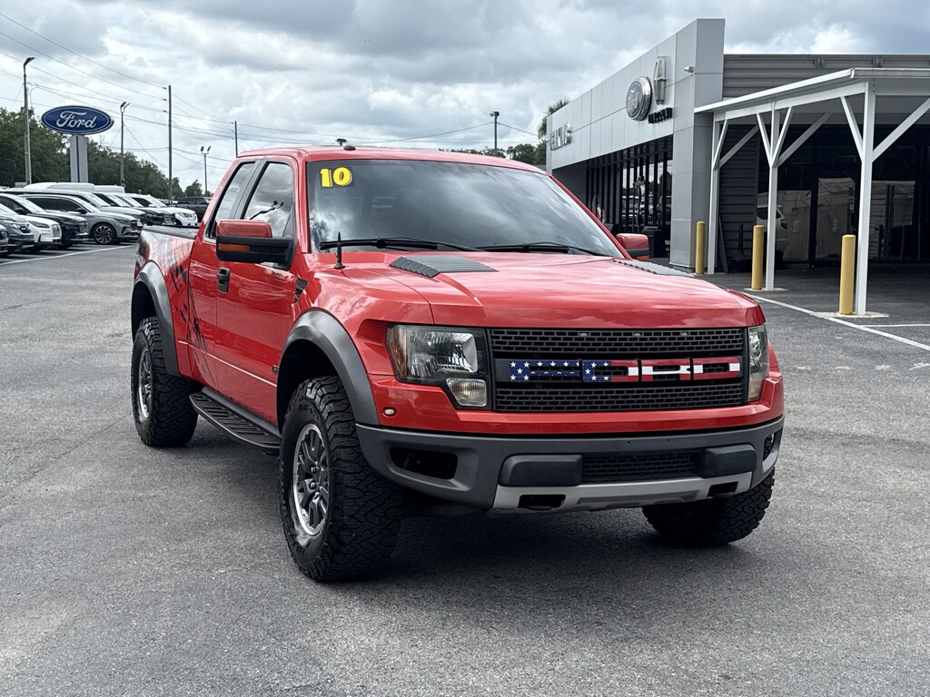 Used 2010 Ford F-150 SVT Raptor Truck Super Cab