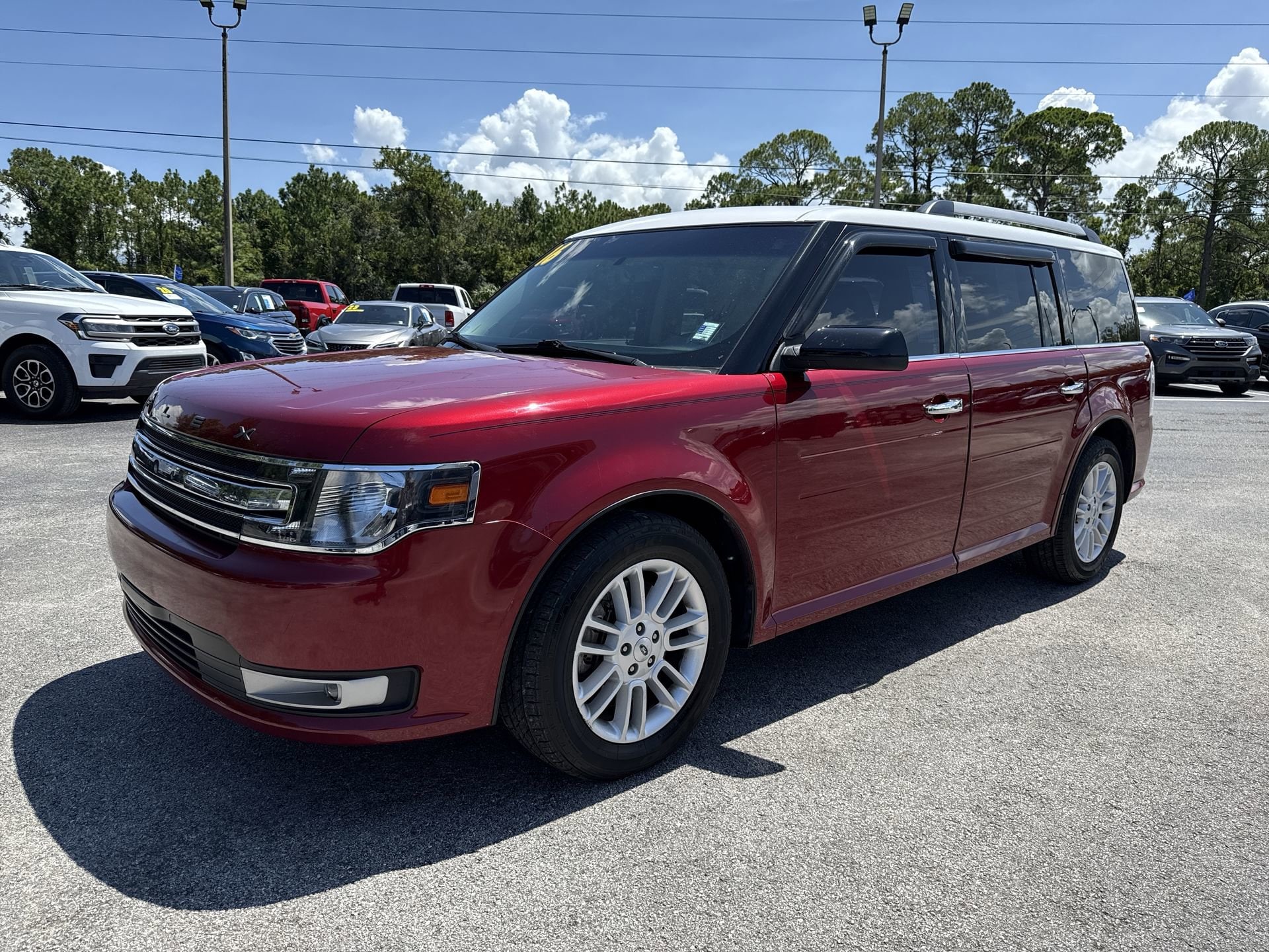 Used 2016 Ford Flex SEL with VIN 2FMGK5C89GBA20646 for sale in Crystal River, FL