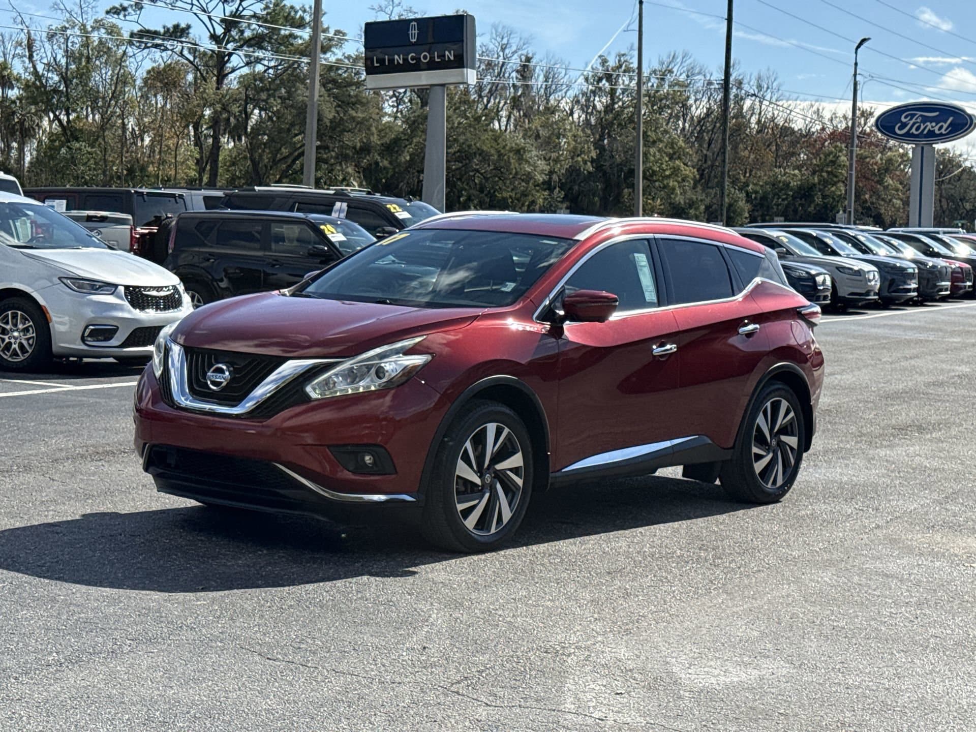 Certified 2017 Nissan Murano Platinum with VIN 5N1AZ2MG5HN143467 for sale in Crystal River, FL
