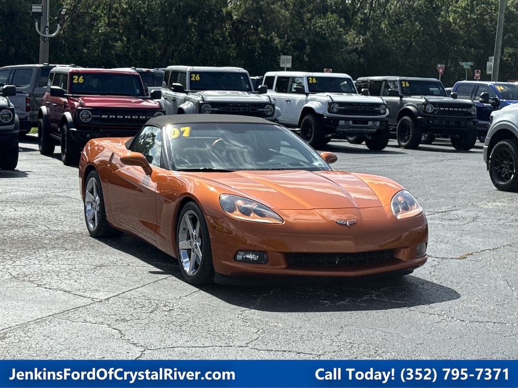 Used 2007 Chevrolet Corvette Convertible