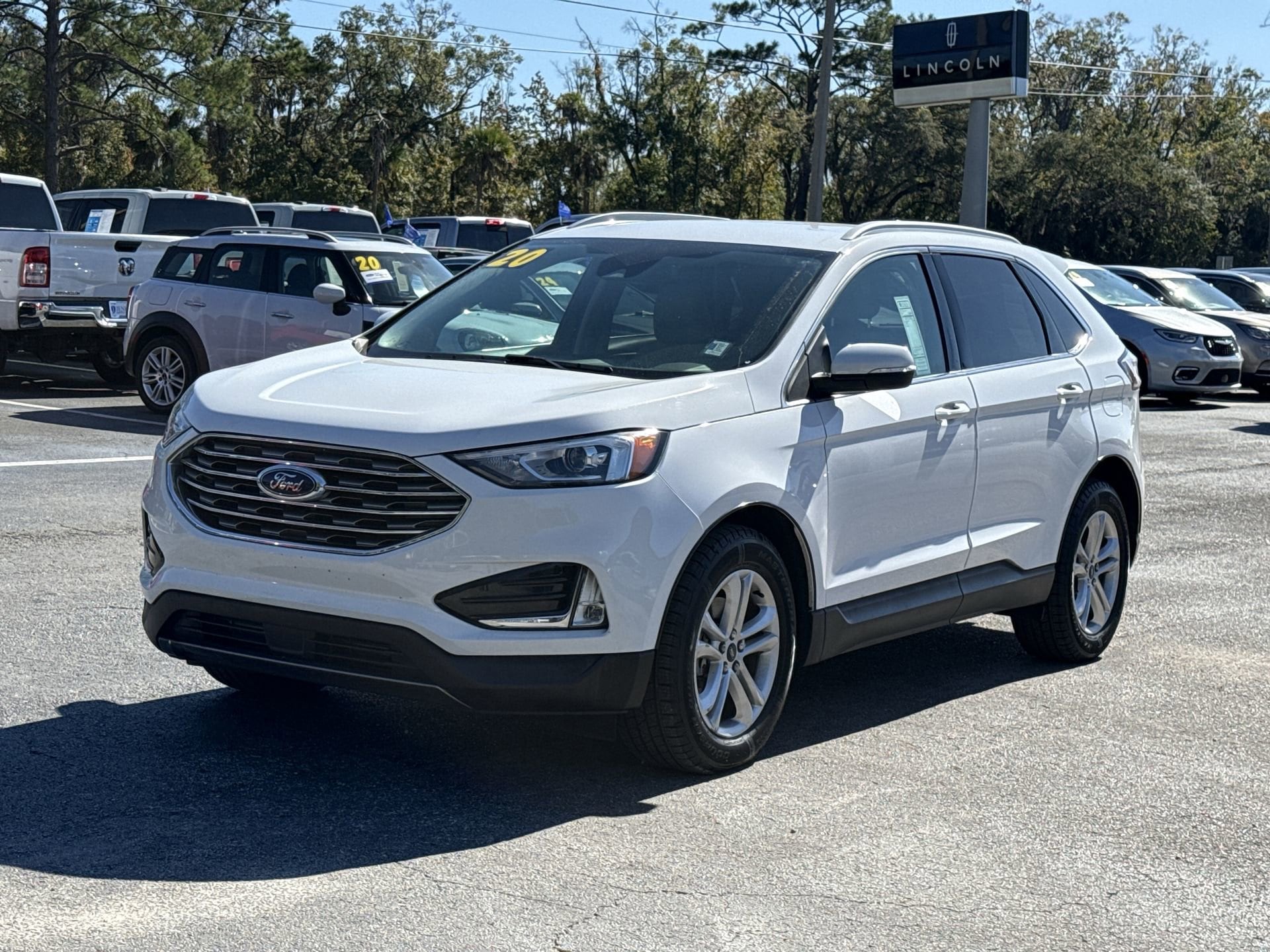 Certified 2020 Ford Edge SEL with VIN 2FMPK3J9XLBB62577 for sale in Crystal River, FL