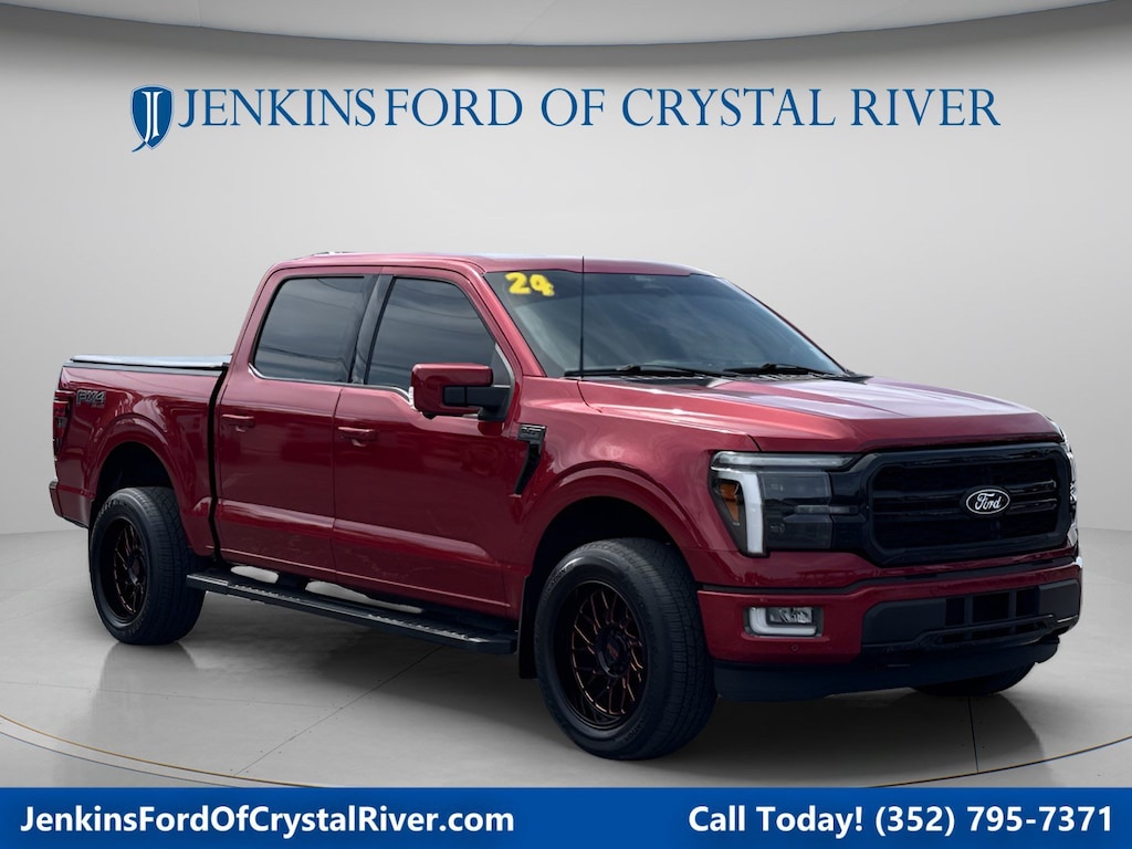 Certified 2024 Ford F-150 LARIAT Truck SuperCrew Cab