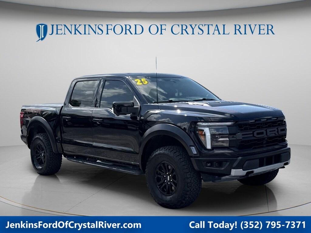 Certified 2025 Ford F-150 Raptor Truck SuperCrew Cab