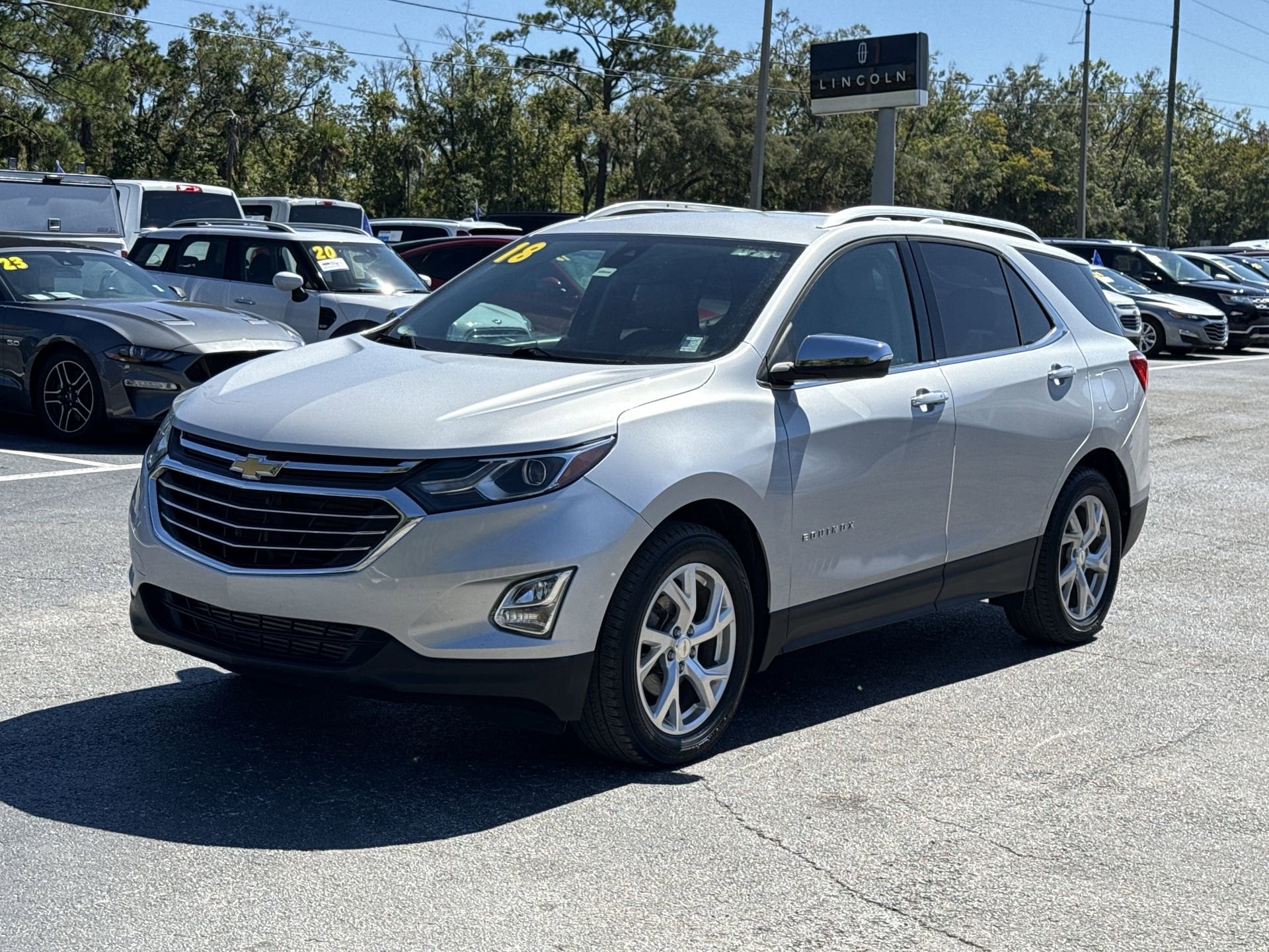 Used 2018 Chevrolet Equinox Premier with VIN 2GNAXMEV2J6333523 for sale in Crystal River, FL