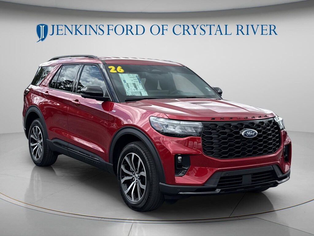 New 2026 Ford Explorer ST-Line SUV