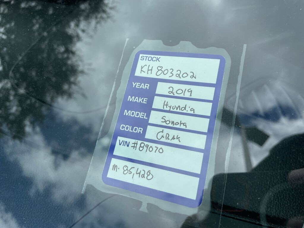 Used 2019 Hyundai Sonata SE Sedan