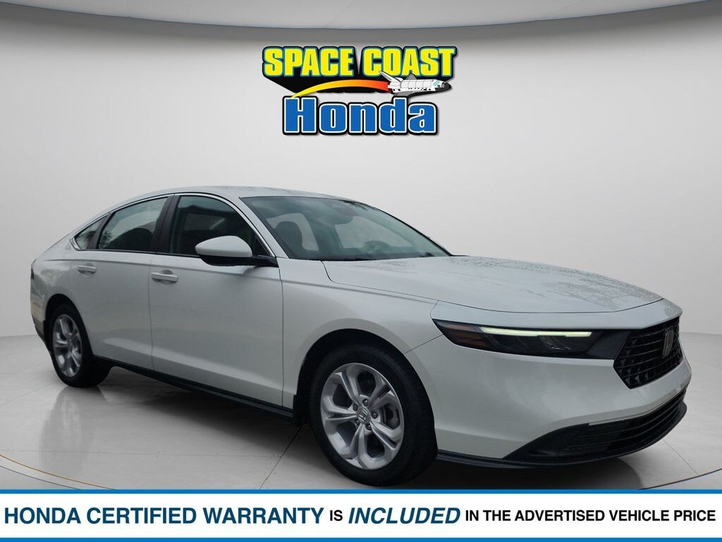 Certified 2025 Honda Accord LX Sedan