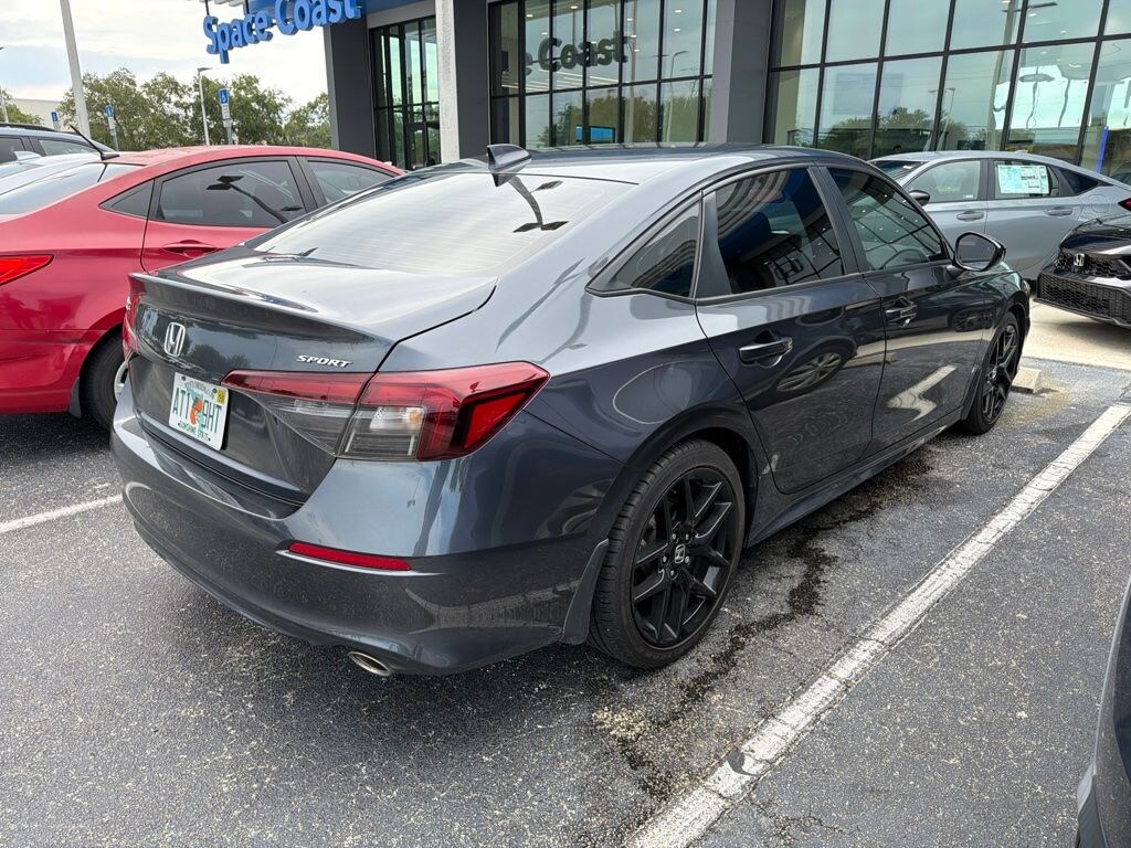 Certified 2025 Honda Civic Sport Sedan