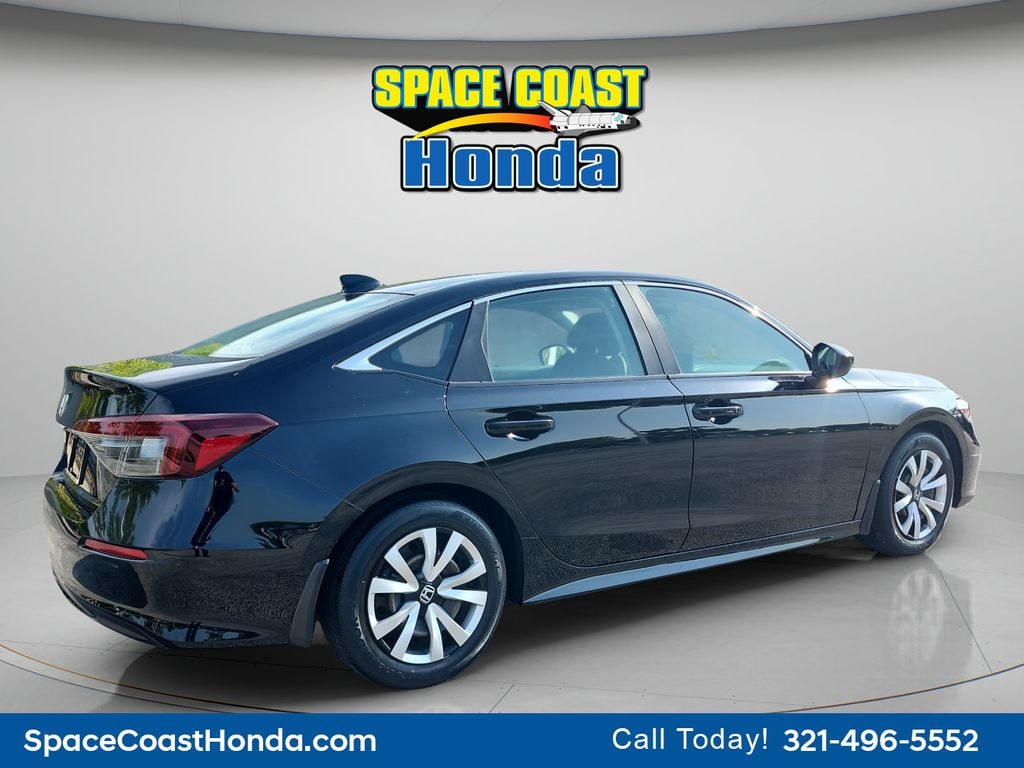 Certified 2025 Honda Civic LX Sedan