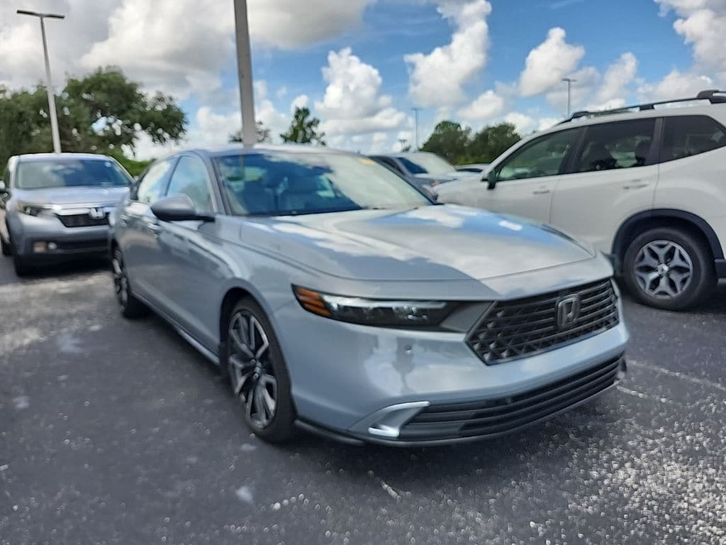 Certified 2025 Honda Accord Hybrid Touring Sedan