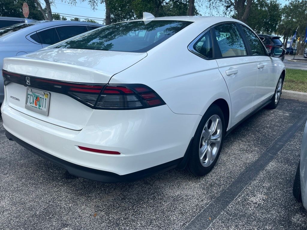 Certified 2025 Honda Accord LX Sedan