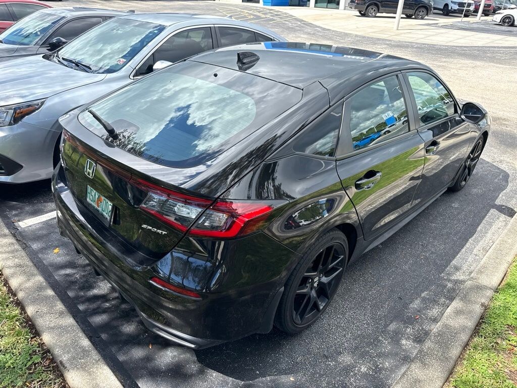 Certified 2024 Honda Civic Sport Hatchback