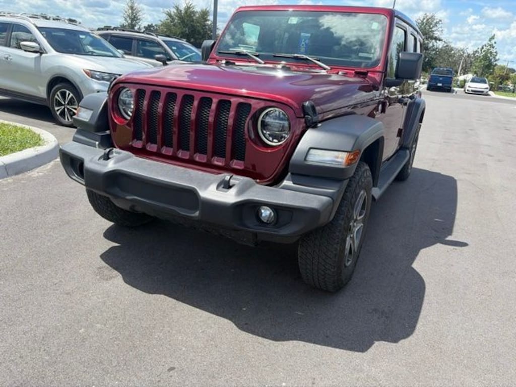 Used 2021 Jeep Wrangler Unlimited Sport S SUV