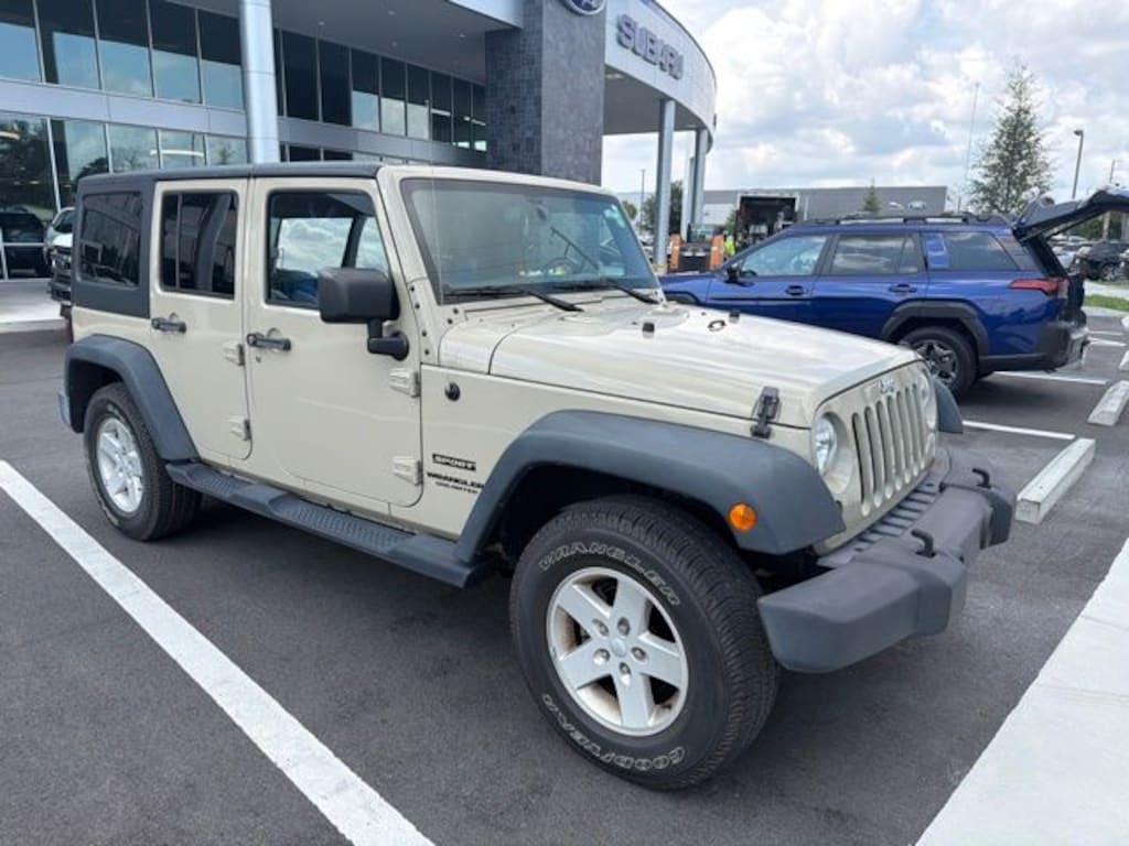 Used 2017 Jeep Wrangler Unlimited Sport SUV