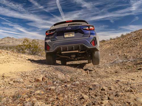 2024 Subaru Crosstrek off-roading
