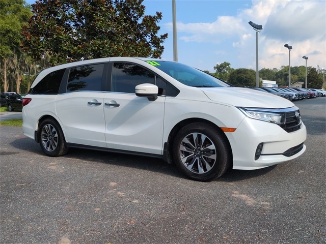 Used 2021 Honda Odyssey EX-L with VIN 5FNRL6H70MB043540 for sale in Ocala, FL