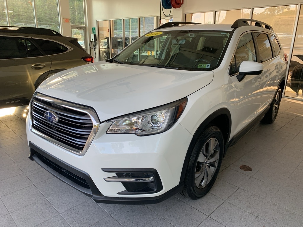 Used 2020 Subaru Ascent Premium with VIN 4S4WMAFD6L3480381 for sale in Bridgeport, WV