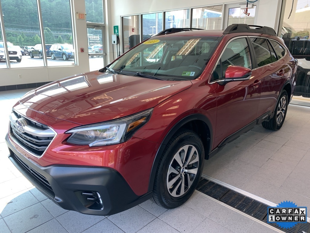 Used 2021 Subaru Outback Premium with VIN 4S4BTACC5M3112899 for sale in Bridgeport, WV