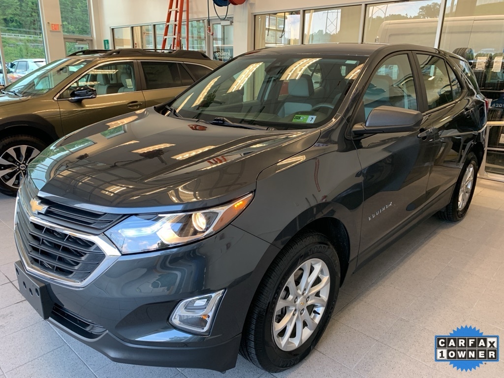 Used 2021 Chevrolet Equinox LS with VIN 2GNAXSEV0M6153921 for sale in Bridgeport, WV