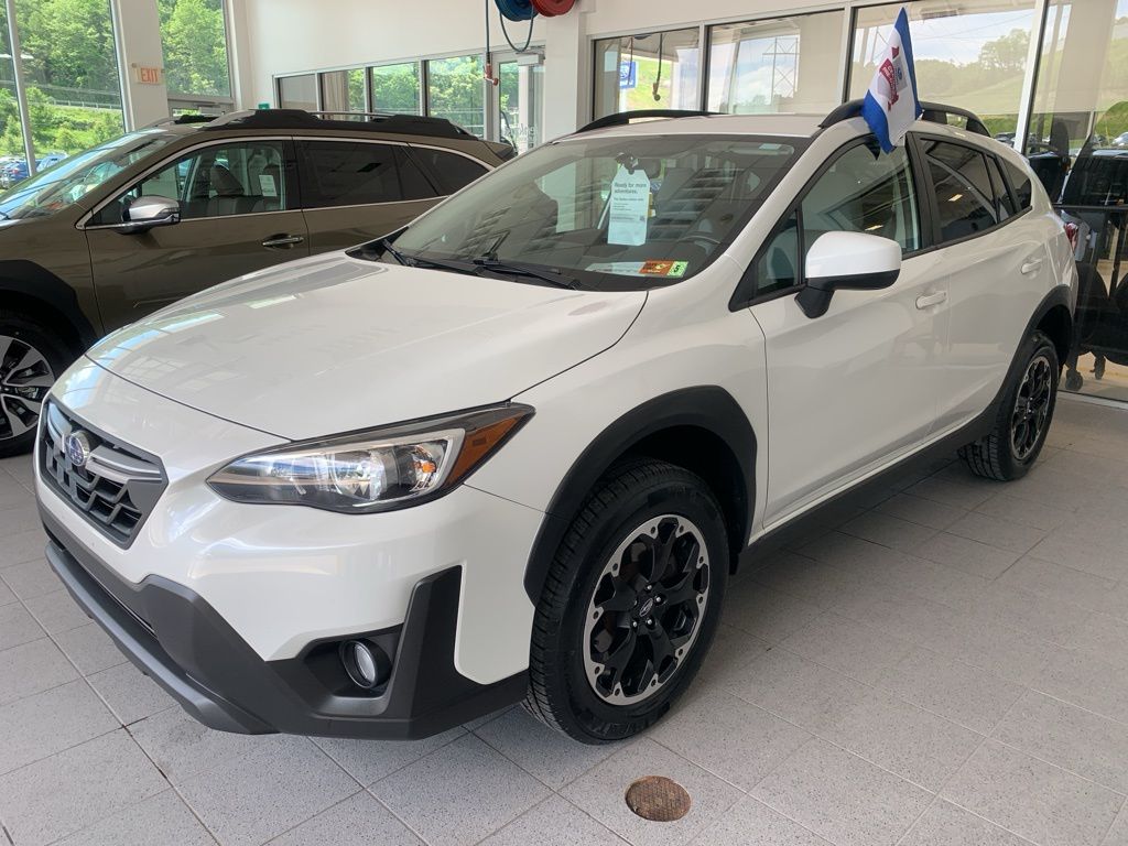 Certified 2023 Subaru Crosstrek Premium with VIN JF2GTACC8PG318632 for sale in Bridgeport, WV