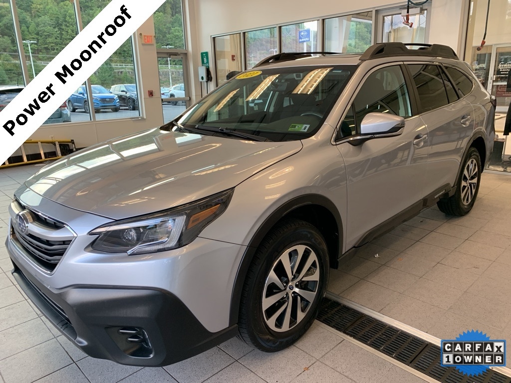 Used 2021 Subaru Outback Premium with VIN 4S4BTAFC6M3193682 for sale in Bridgeport, WV