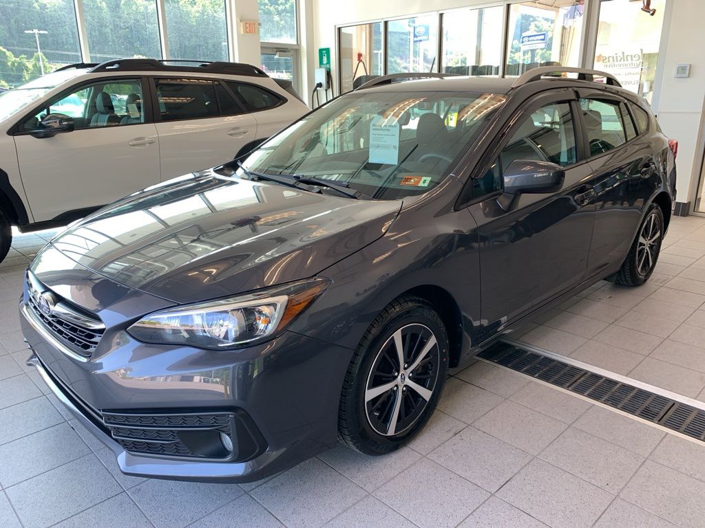 Certified 2023 Subaru Impreza Premium with VIN 4S3GTAV69P3710483 for sale in Bridgeport, WV
