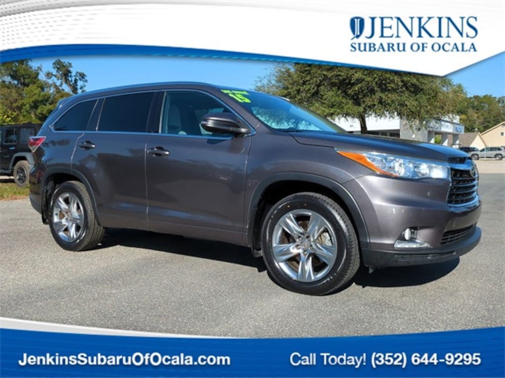 Used 2015 Toyota Highlander Limited SUV