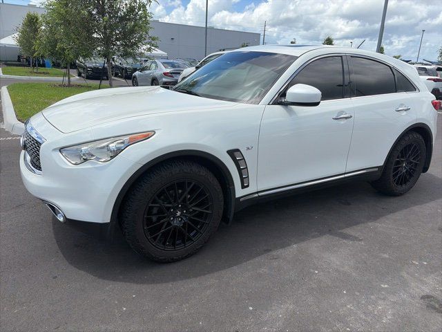 Used 2017 INFINITI QX70 Base with VIN JN8CS1MU0HM140746 for sale in Ocala, FL