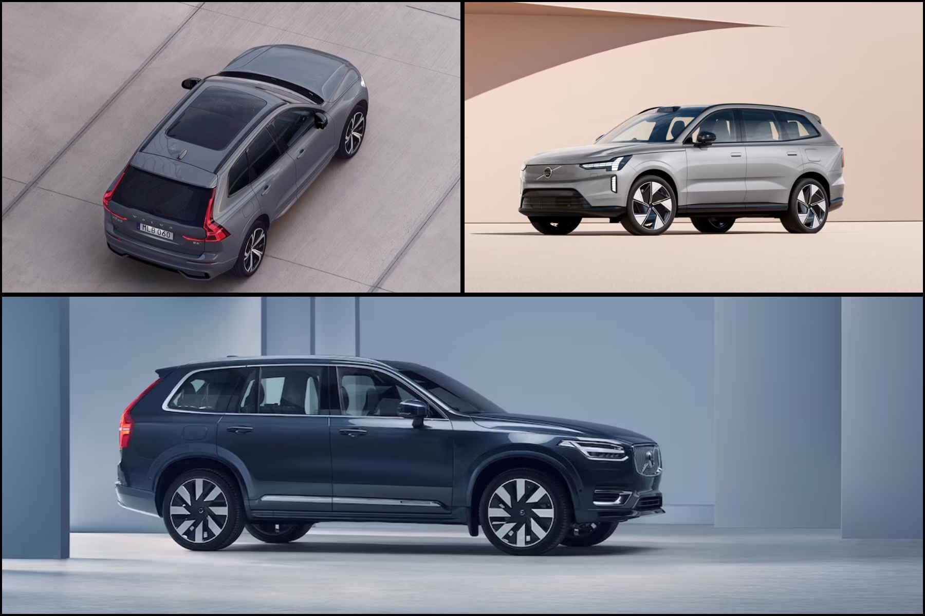 3 Volvo Models: XC60, XC90, ES90