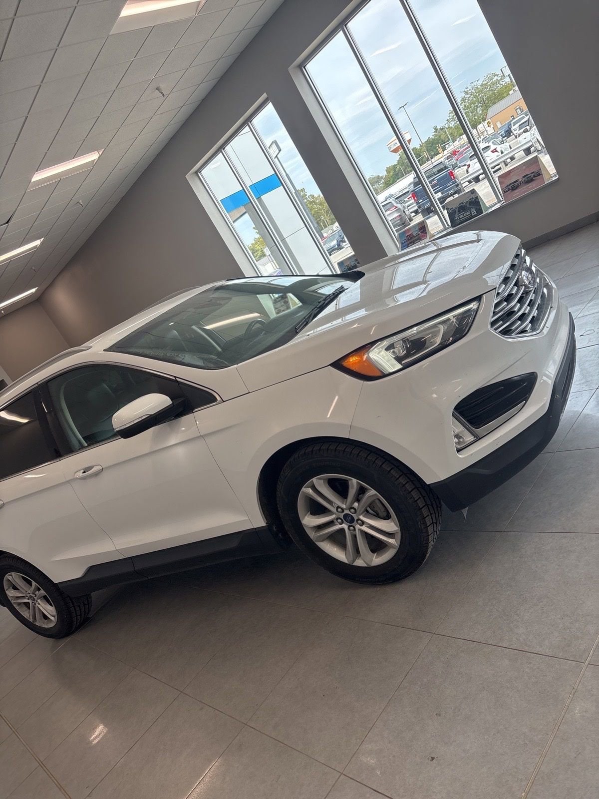 Used 2020 Ford Edge SEL with VIN 2FMPK3J92LBA29148 for sale in Beardstown, IL
