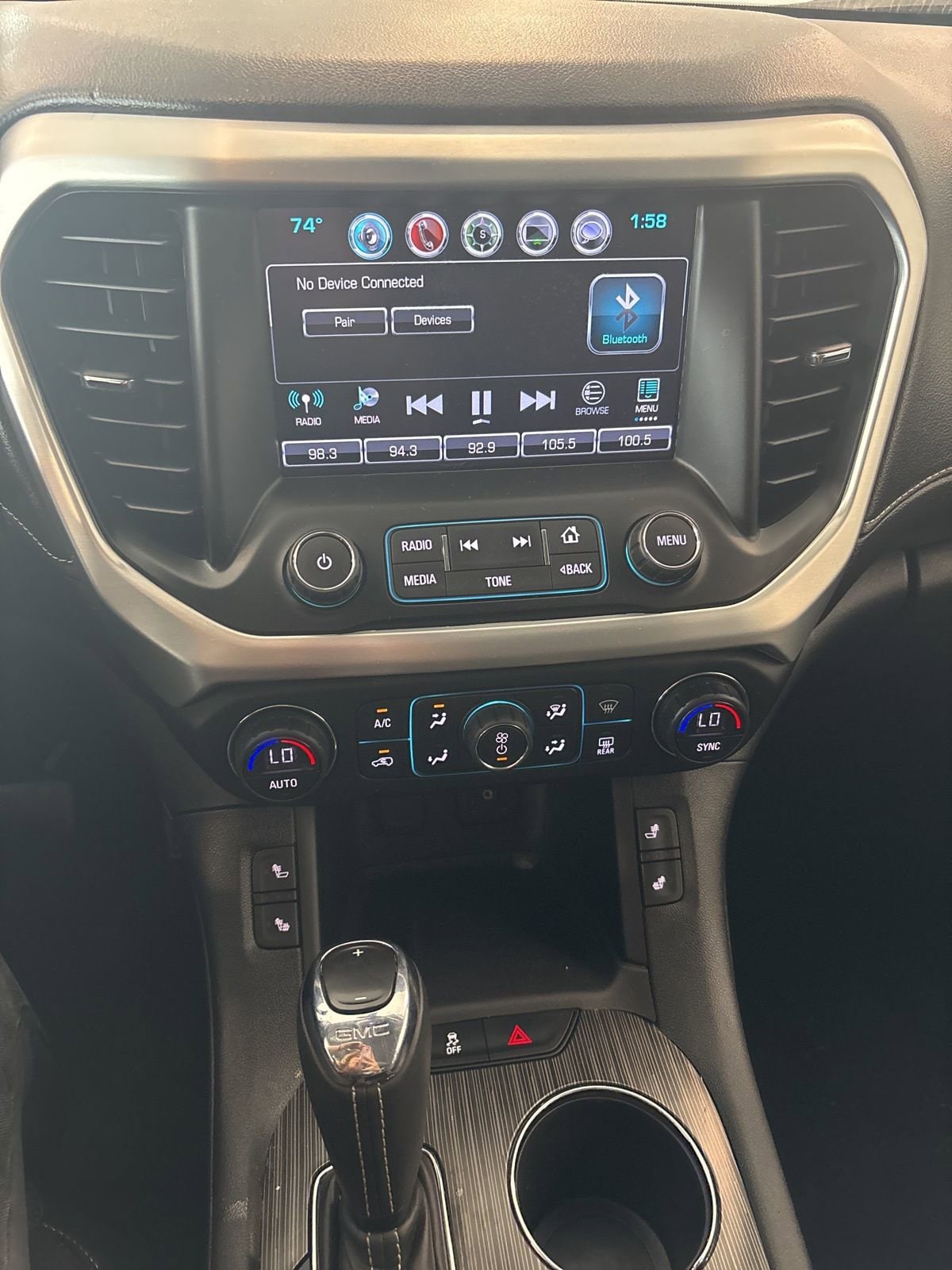 Used 2018 GMC Acadia SLT-1 with VIN 1GKKNULS3JZ188092 for sale in Beardstown, IL