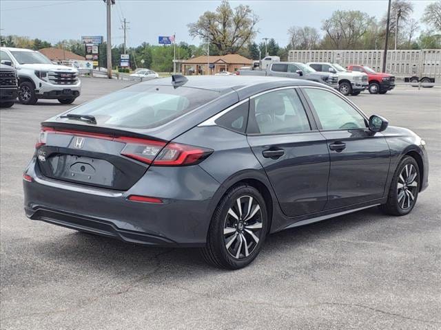 Used 2022 Honda Civic Hatchback EX-L with VIN 19XFL1H79NE020383 for sale in Beardstown, IL