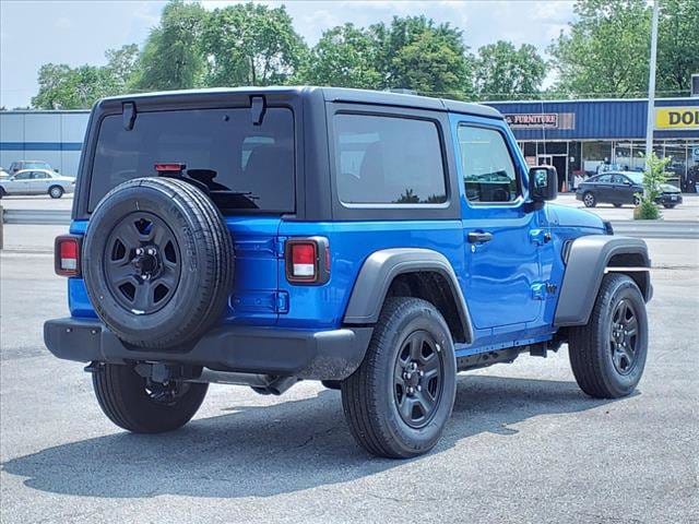 Used 2023 Jeep Wrangler 2-Door Sport with VIN 1C4HJXAG6PW667991 for sale in Beardstown, IL