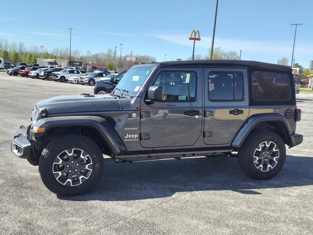 New 2024 Jeep Wrangler 4-DOOR SAHARA Sport Utility