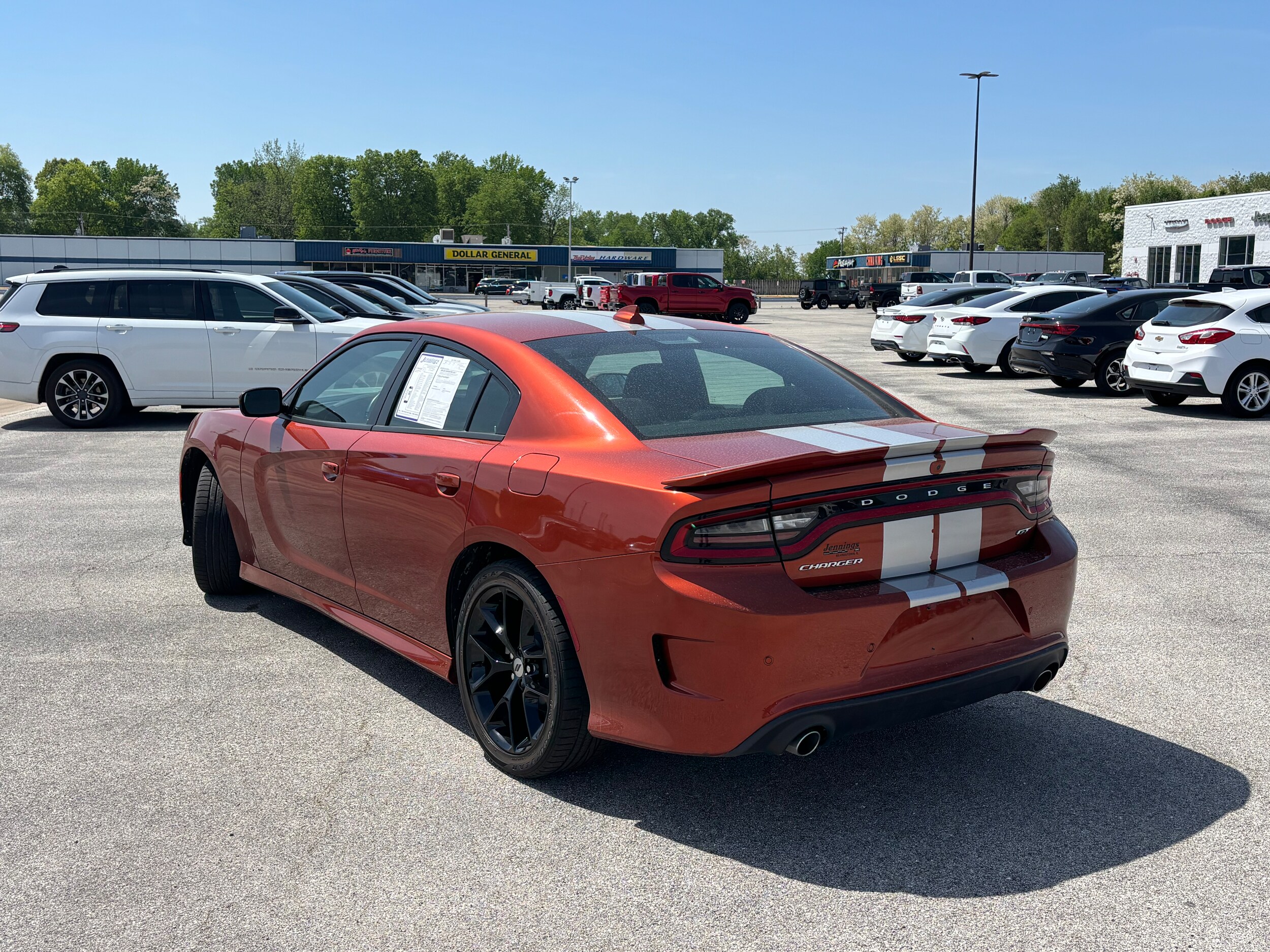 Used 2022 Dodge Charger GT with VIN 2C3CDXHG9NH141894 for sale in Beardstown, IL