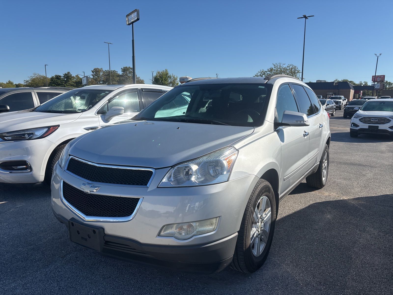 Used 2013 Chevrolet Traverse LS with VIN 1GNKRFED5DJ129792 for sale in Beardstown, IL