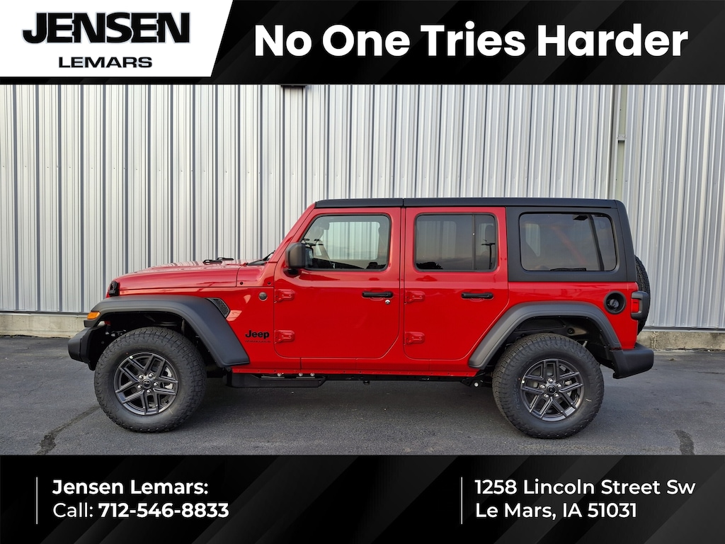 New 2026 Jeep Wrangler 4-Door Sport RHD 4x4 Sport Utility