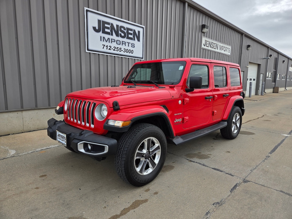 Used 2018 Jeep Wrangler Unlimited Sahara Convertible