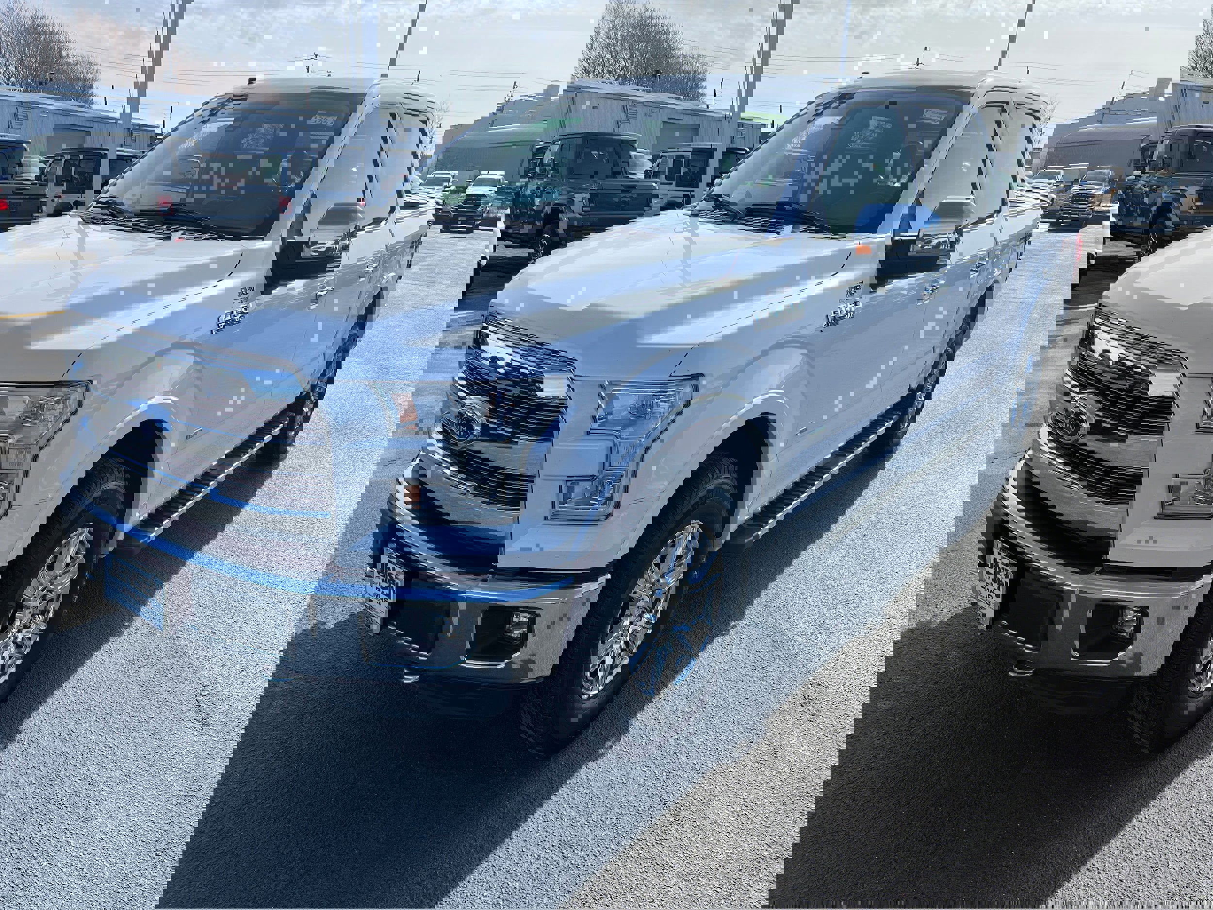 Used 2016 Ford F-150 Lariat with VIN 1FTEW1EG9GKE94633 for sale in Le Mars, IA