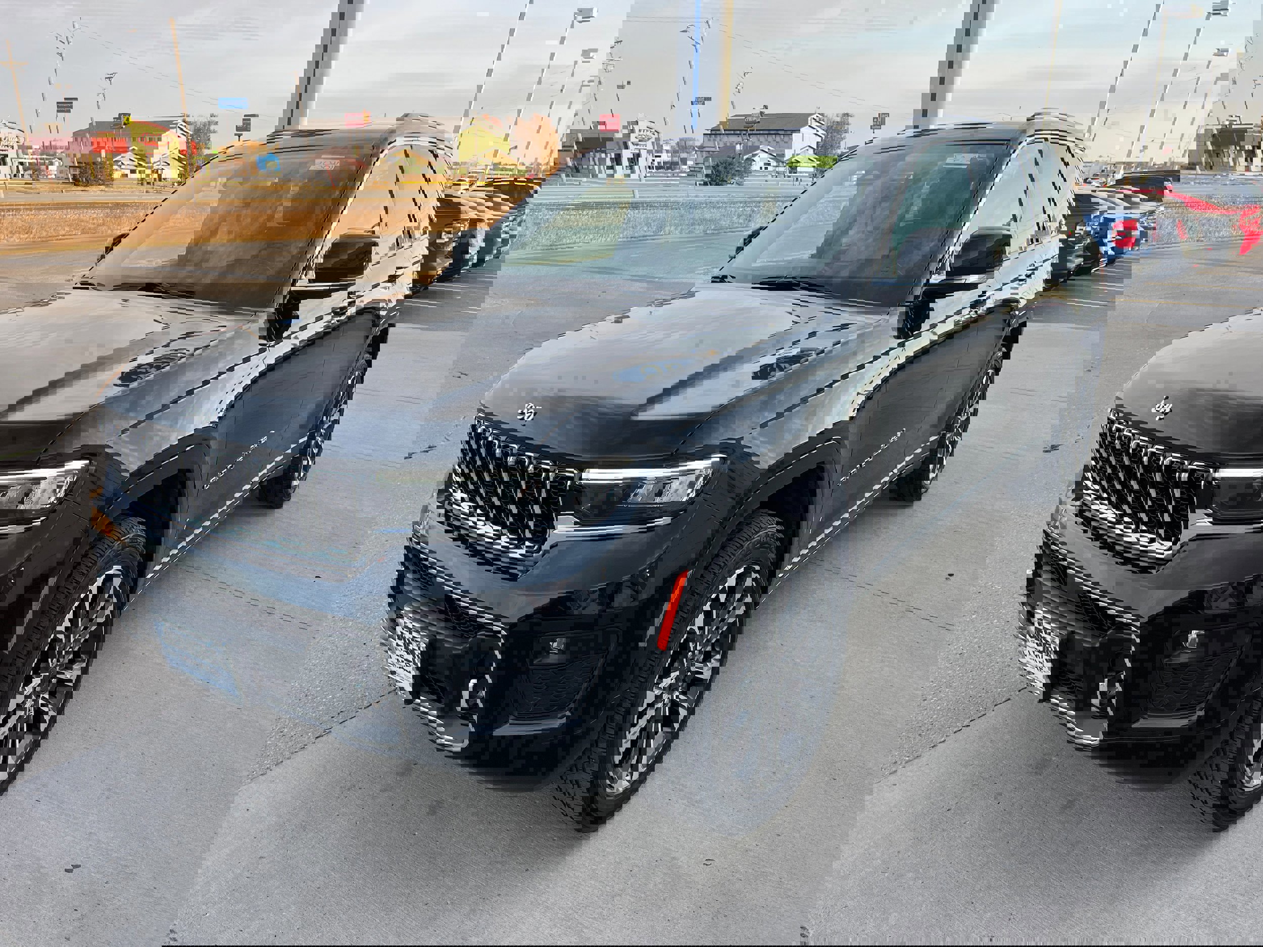 Used 2023 Jeep Grand Cherokee Overland with VIN 1C4RJHDG0P8741612 for sale in Le Mars, IA