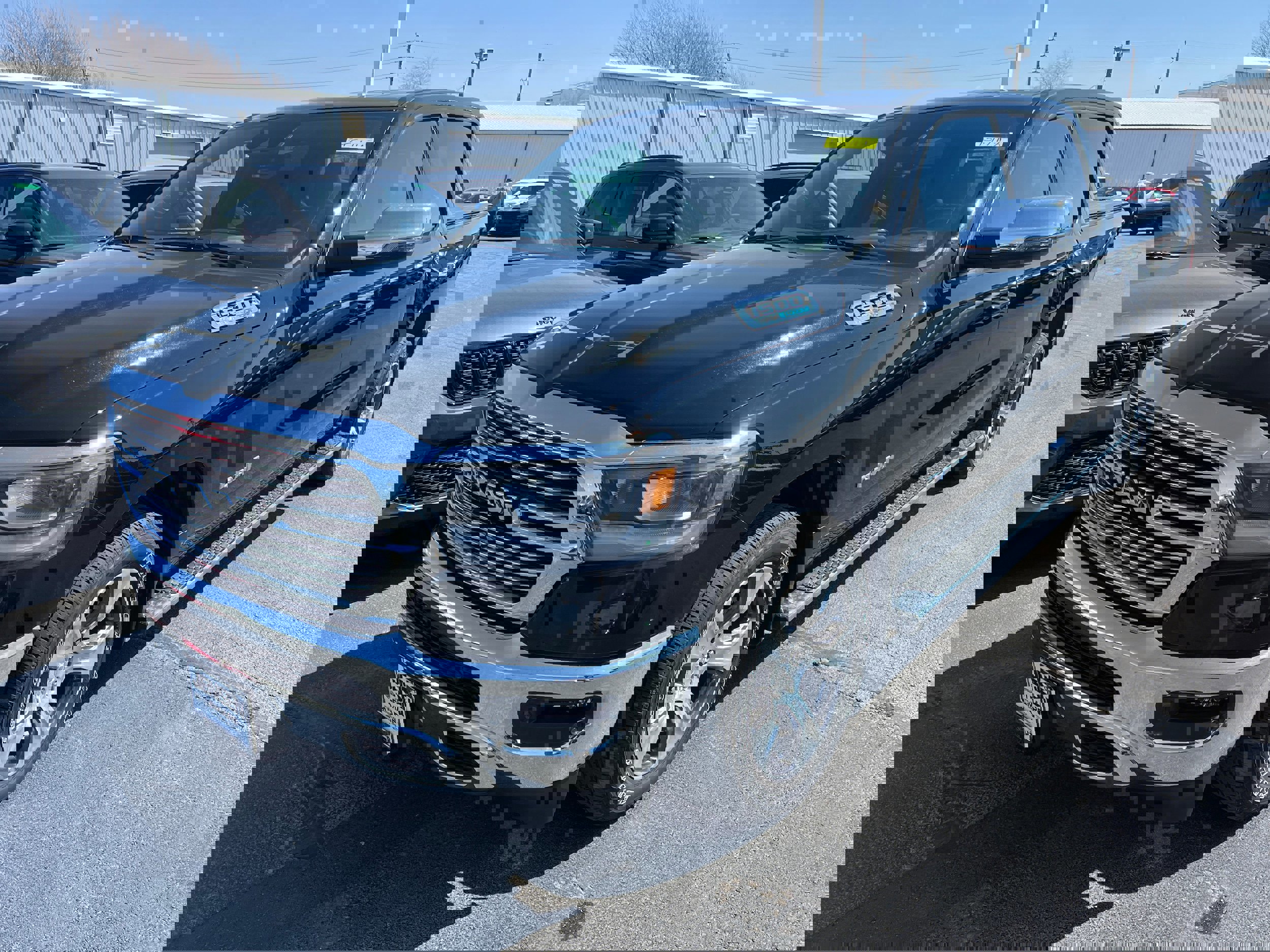 Used 2023 RAM Ram 1500 Pickup Laramie with VIN 1C6SRFJT9PN520924 for sale in Le Mars, IA