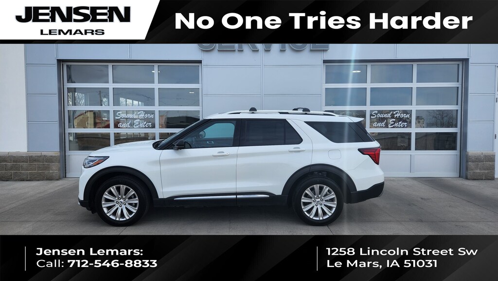 Used 2025 Ford Explorer Platinum SUV